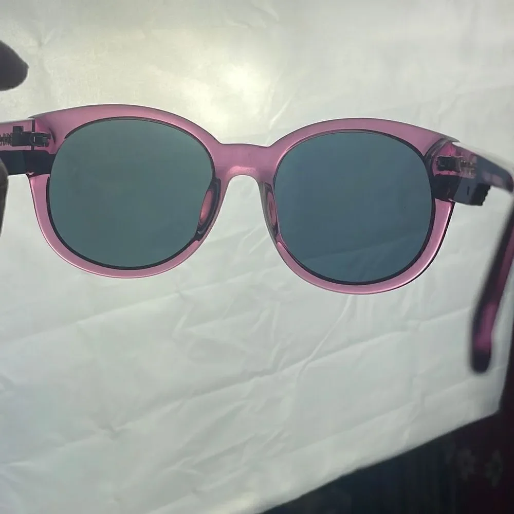 Sabre Acid Aloha Purple Plastic Frame Sunglasses SV46-661